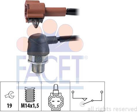 FACET 7.6341 - Interruttore, Luce di retromarcia autozon.pro