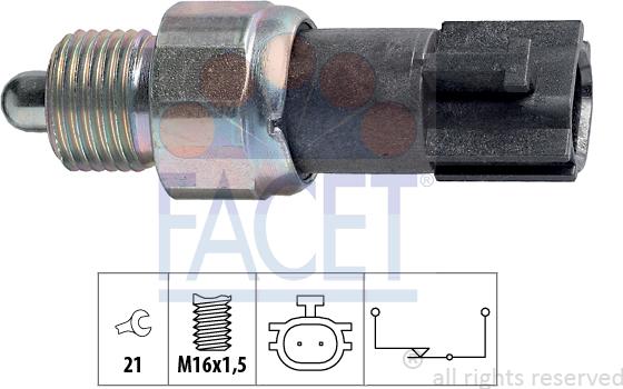 FACET 7.6232 - Interruttore, Luce di retromarcia autozon.pro