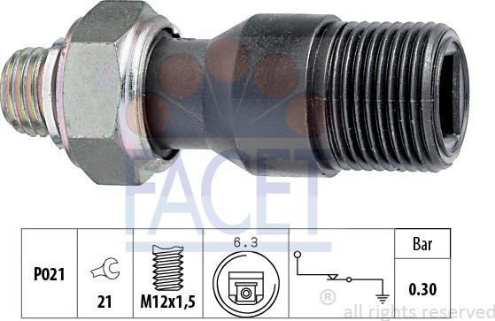 FACET 70.103 - Sensore, Pressione olio autozon.pro