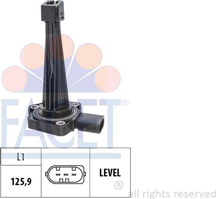 FACET 7.0239 - Sensore, Livello olio motore autozon.pro