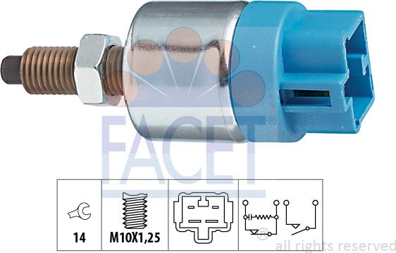 FACET 71.090 - Interruttore luce freno autozon.pro