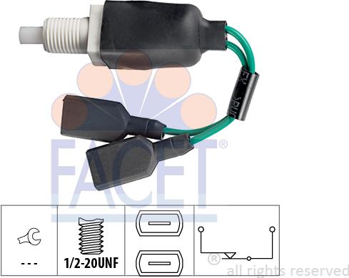 FACET 71.059 - Interruttore luce freno autozon.pro