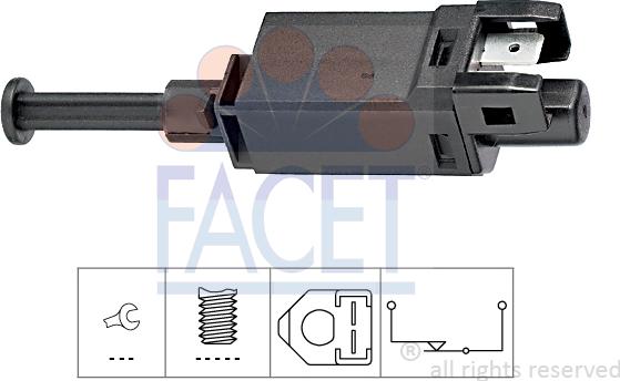 FACET 7.1055 - Interruttore luce freno autozon.pro