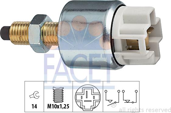 FACET 71.053 - Interruttore luce freno autozon.pro