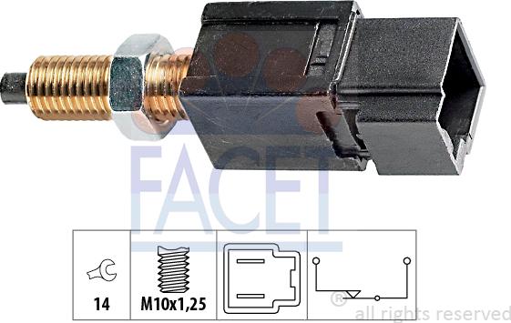 FACET 7.1052 - Interruttore luce freno autozon.pro