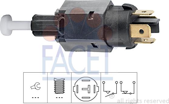 FACET 71.065 - Interruttore luce freno autozon.pro