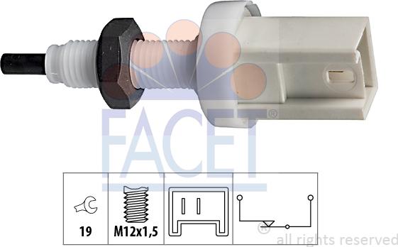 FACET 7.1066 - Interruttore luce freno autozon.pro