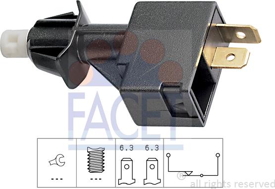 FACET 7.1060 - Interruttore luce freno autozon.pro