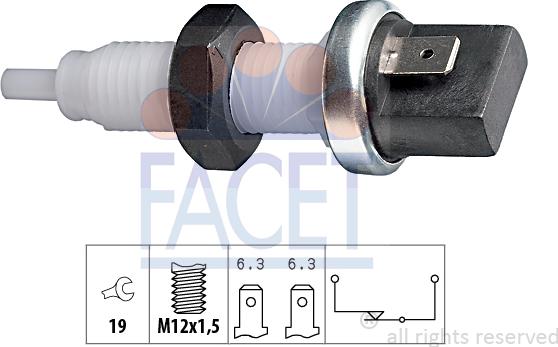 FACET 71.000 - Interruttore luce freno autozon.pro