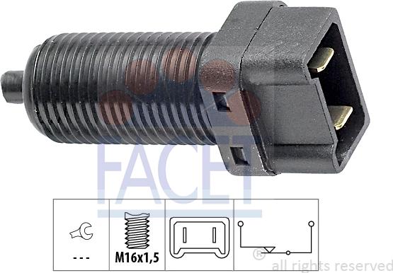 FACET 71.012 - Interruttore luce freno autozon.pro