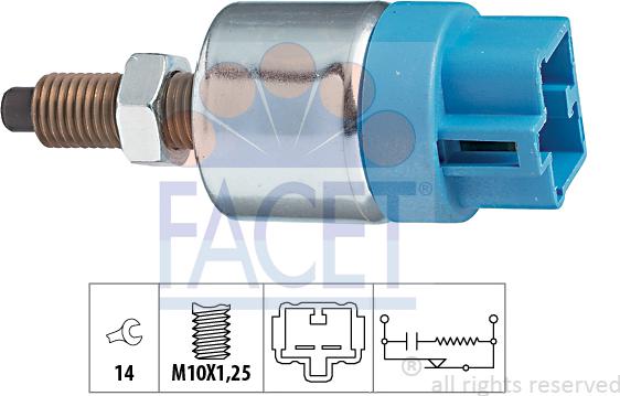 FACET 71.089 - Interruttore luce freno autozon.pro