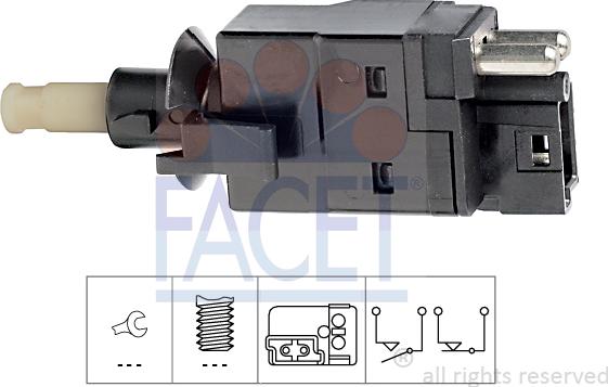 FACET 71.088 - Interruttore luce freno autozon.pro