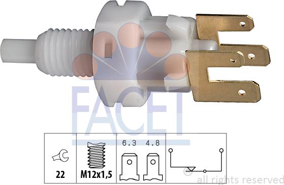 FACET 7.1083 - Interruttore luce freno autozon.pro