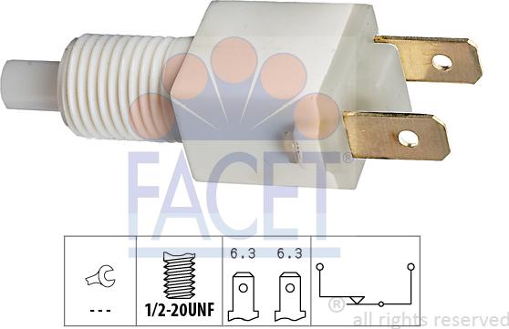 FACET 71.034 - Interruttore luce freno autozon.pro