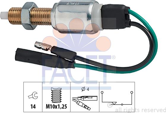 FACET 7.1026 - Interruttore luce freno autozon.pro