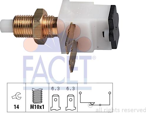 FACET 7.1020 - Interruttore luce freno autozon.pro