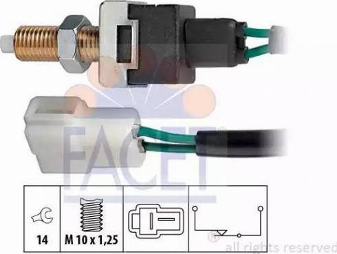 FACET 7.1022 - Interruttore luce freno autozon.pro