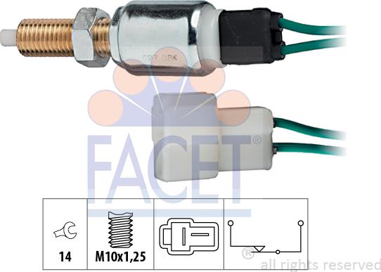 FACET 7.1027 - Interruttore luce freno autozon.pro