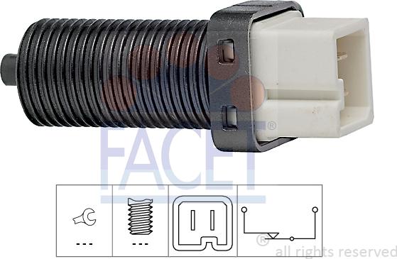 FACET 71.070 - Interruttore luce freno autozon.pro