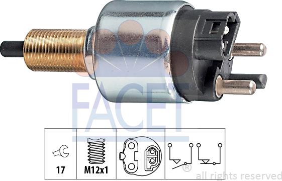 FACET 71.073 - Interruttore luce freno autozon.pro