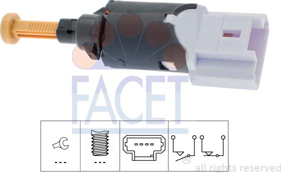 FACET 71.197 - Interruttore luce freno autozon.pro