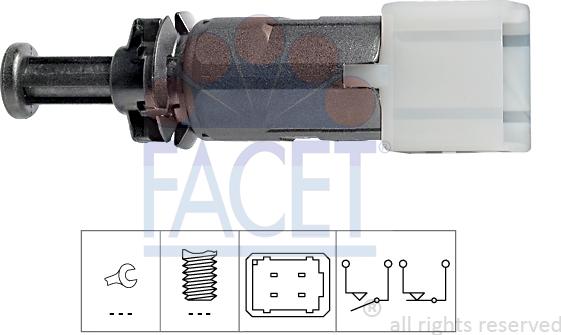 FACET 7.1149 - Interruttore luce freno autozon.pro