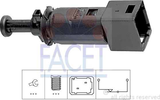 FACET 7.1148 - Interruttore luce freno autozon.pro