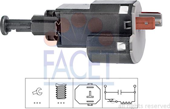 FACET 7.1155 - Interruttore luce freno autozon.pro