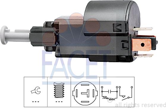 FACET 7.1156 - Interruttore luce freno autozon.pro