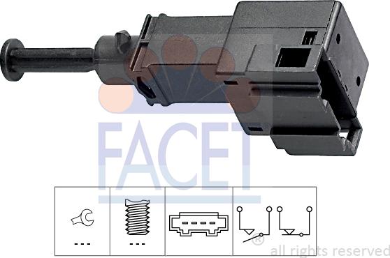 FACET 71.151 - Interruttore luce freno autozon.pro