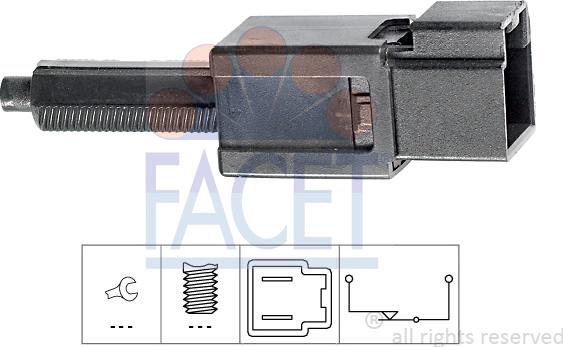 FACET 71.165 - Interruttore luce freno autozon.pro