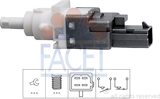 FACET 71.161 - Interruttore luce freno autozon.pro