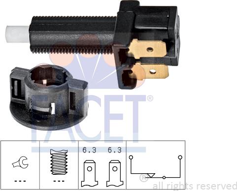 FACET 7.1112 - Interruttore luce freno autozon.pro