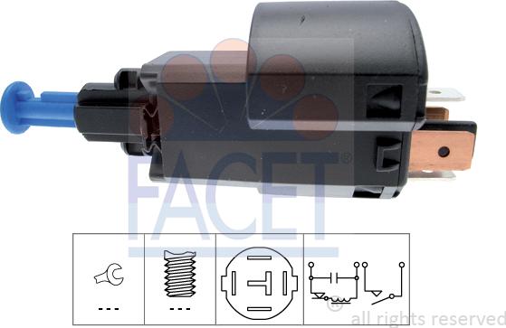 FACET 7.1181 - Interruttore luce freno autozon.pro