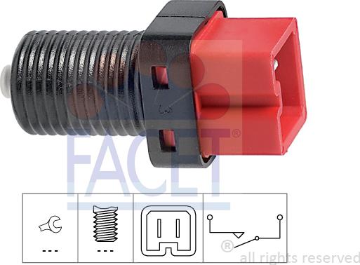 FACET 7.1187 - Interruttore luce freno autozon.pro