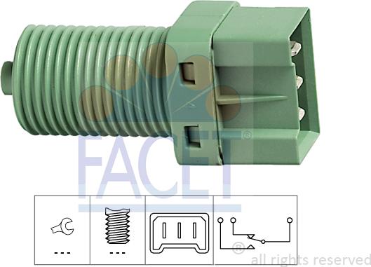 FACET 71.131 - Interruttore luce freno autozon.pro