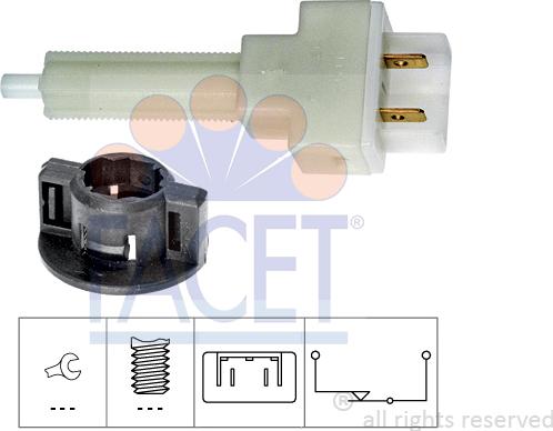 FACET 71.129 - Interruttore luce freno autozon.pro