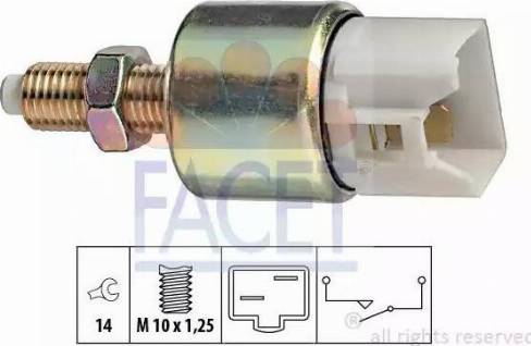 FACET 71.120 - Innesto, Azionamento frizione (Controllo motore) autozon.pro