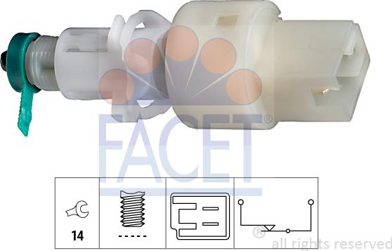 FACET 7.1127 - Interruttore luce freno autozon.pro