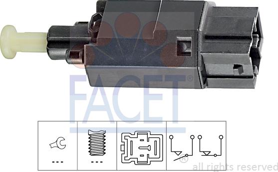 FACET 71.176 - Interruttore luce freno autozon.pro