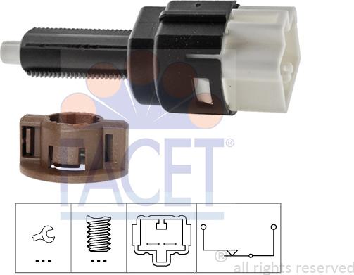 FACET 7.1178 - Interruttore luce freno autozon.pro