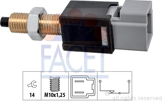 FACET 7.1304 - Interruttore luce freno autozon.pro