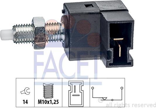 FACET 7.1300 - Interruttore luce freno autozon.pro