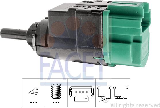 FACET 71.332 - Interruttore luce freno autozon.pro