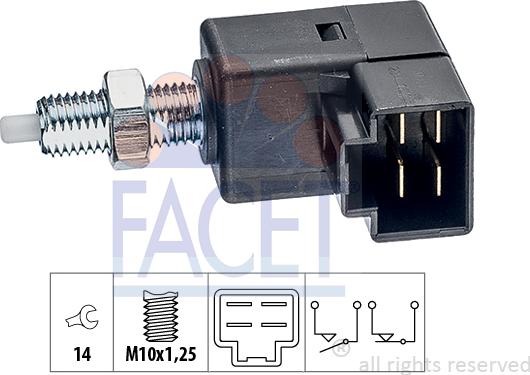 FACET 71.294 - Interruttore luce freno autozon.pro