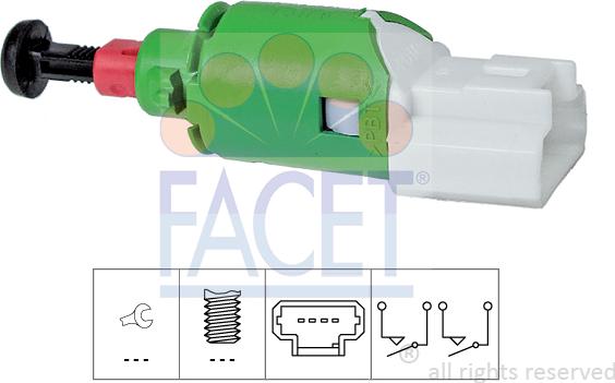 FACET 71.290 - Innesto, Comando disinnesto frizione autozon.pro