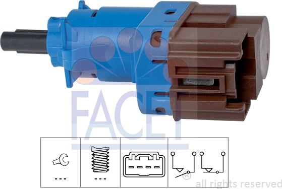 FACET 7.1247 - Interruttore luce freno autozon.pro