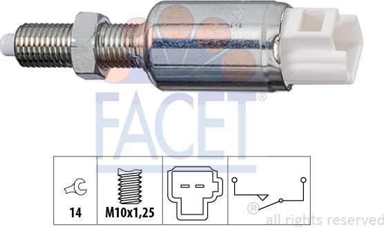 FACET 71.259 - Innesto, Comando disinnesto frizione autozon.pro