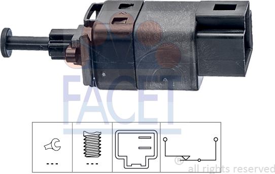 FACET 71.251 - Interruttore luce freno autozon.pro