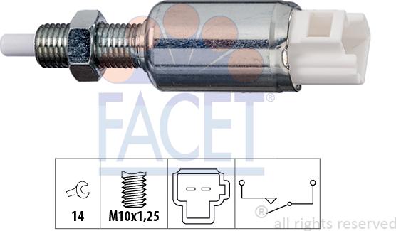 FACET 71.258 - Innesto, Comando disinnesto frizione autozon.pro